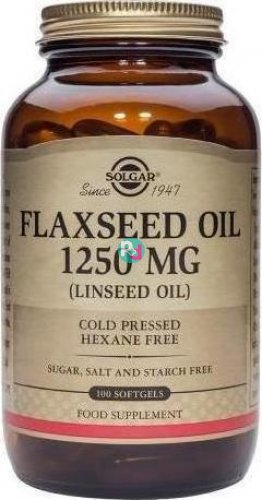 Solgar Flaxseed Oil 1250mg 100softgels