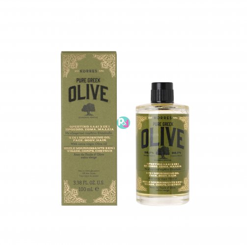 Korres Pure Greek Olive Nurishing Oil 3in1 100ml
