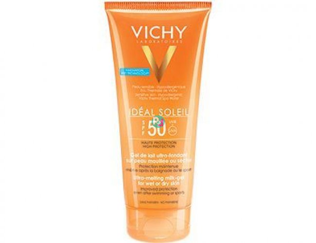 Vichy Ideal Soleil Αντηλιακό Γαλάκτωμα-Gel Spf 50 200ml