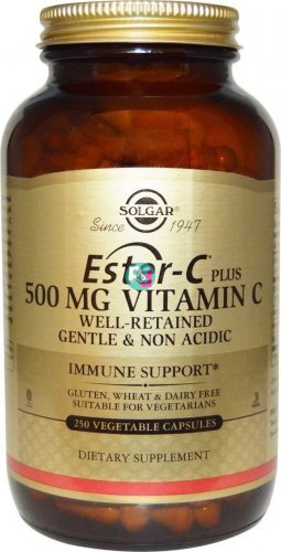 Solgar Ester C Vitamin 500mg 250Tabs