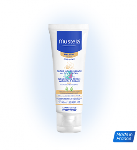 Mustela Bebe Nourishing Face Cream With Cold Cream 40ml