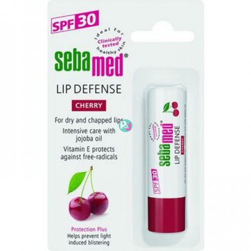 Sebamed Lip Defense Balm Κεράσι Spf 30
