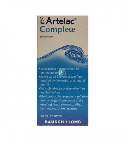 Artelac Complete Οφθαλμικές Σταγόνες 10ml