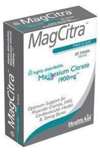 Health Aid MagCitra 60 Tabs
