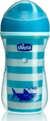 Chicco Active Cup Κύπελλο14m+ Μπλε 266ml