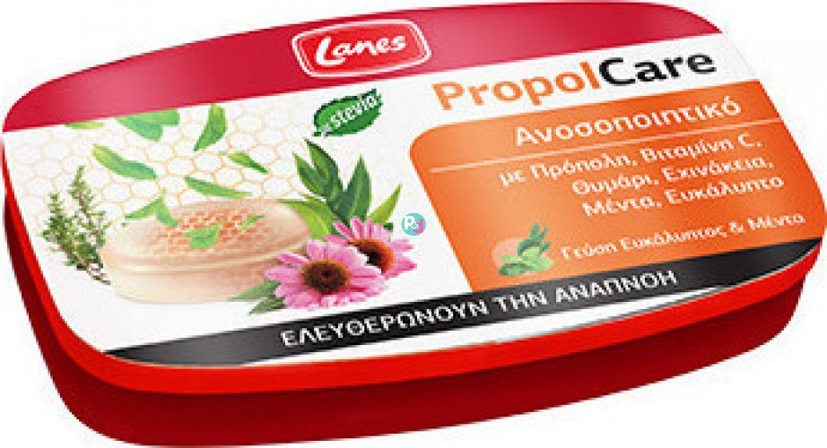 Lanes PropolCare Breath Reliefing Candy With Eucalyptus/Mint 54g
