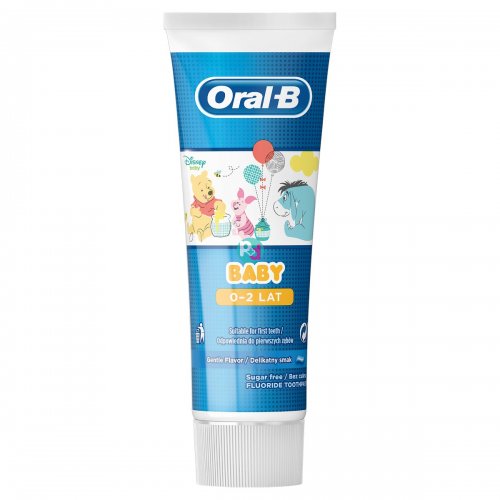 Oral B Baby Toothpaste 0-2 Years 75ml
