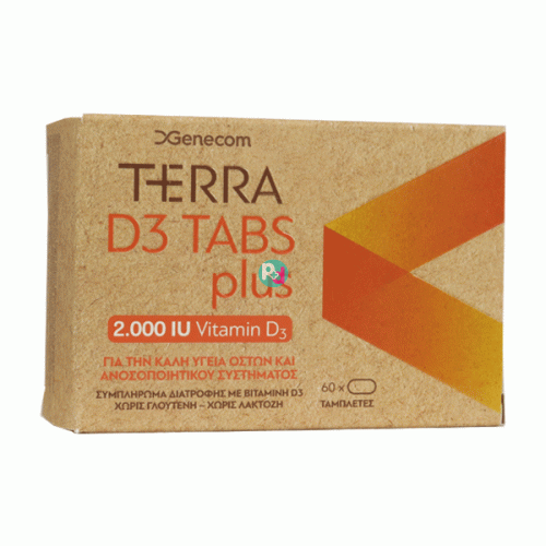 Terra D3 Tabs Plus 2000 iu 60 Tabs