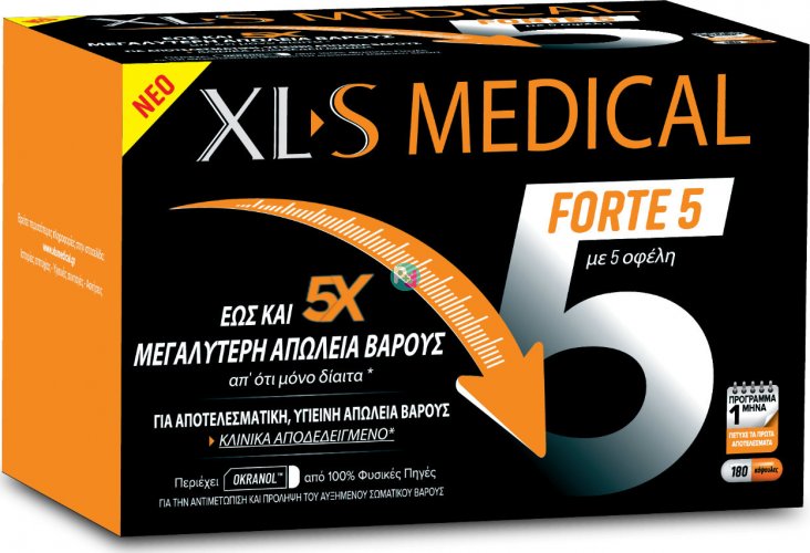 XL-S Medical Forte 5 180 Caps