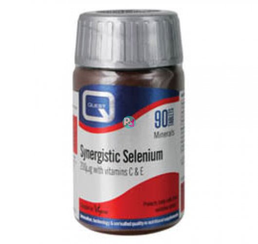 Quest Synergistic Selenium 200μg with Vitamins C & E 90 tabs
