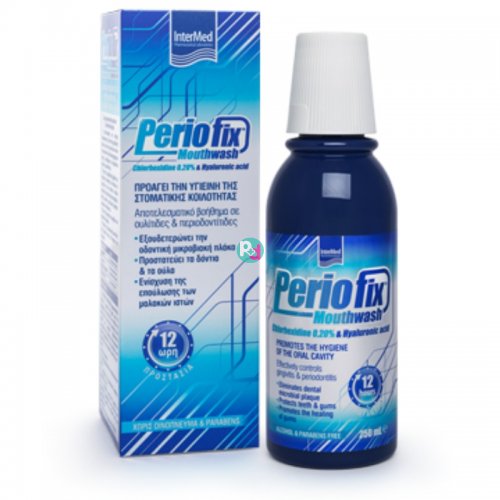Periofix Mouthwash 0.20 Chlorhexidine & Hyaluronic Acid 250ml