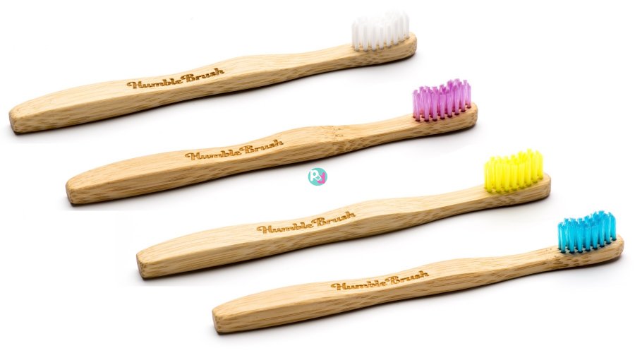 Humble Brush Vegan Ξύλινη Παιδικη Οδοντόβουρτσα Με Οικολογική Συνείδηση Σε Διάφορα Χρώματα