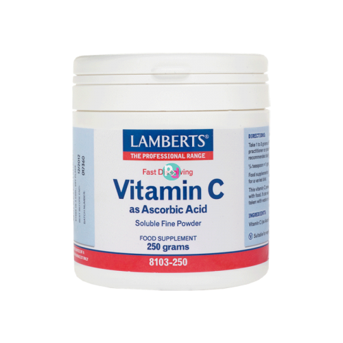 Lamberts Vitamin C As Ascorbic Acid 250grams