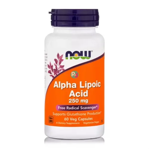 Now Extra Strength Alpha Lipoic Acid 600mg 60 caps 