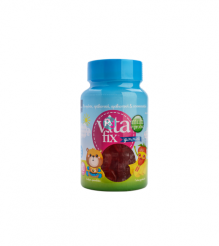 Intermed VitaFix Multi + Probio  Gummies Bear Strawberry 60pcs