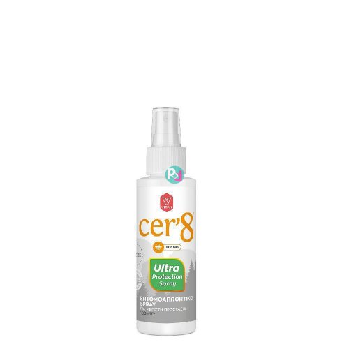 Cer'8 Ultra Protection Spray Αόσμο Εντομοαπωθητικό 100ml