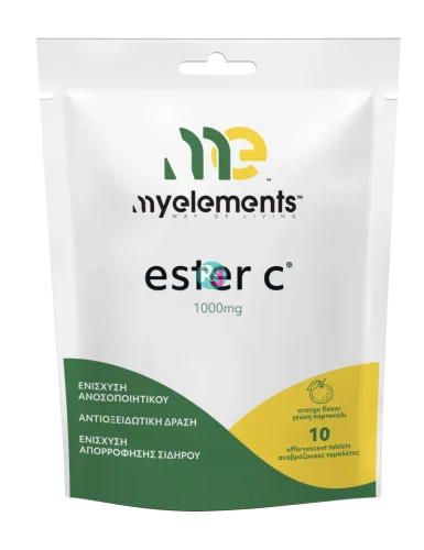 My Elements Ester C 1000mg 10 Effervescent Tablets 