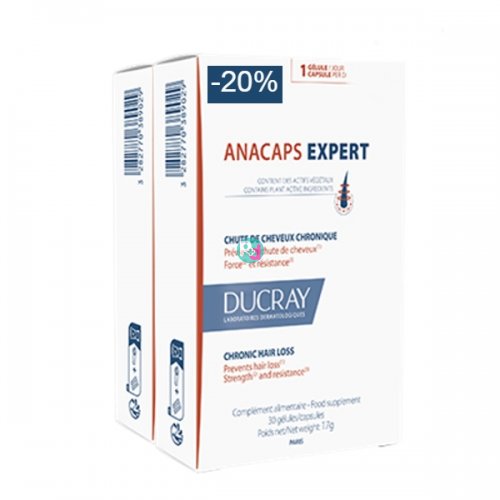 Ducray Anacaps Expert 2x30 tabs 