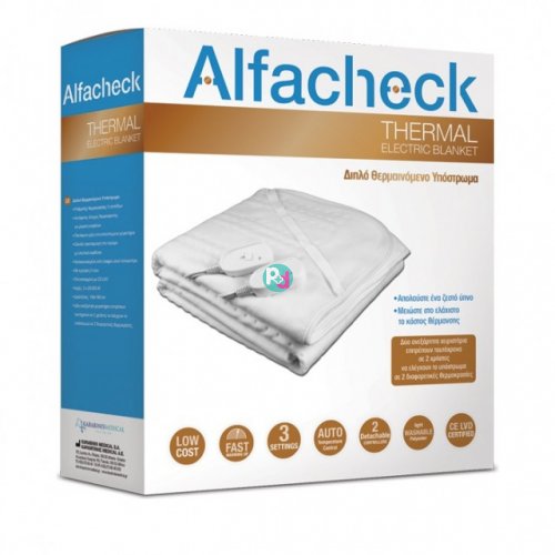  Alfacheck Thermal electric double blanket 140*160cm