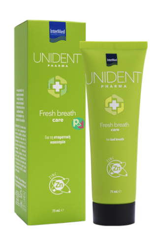 Intermed Unident Pharma Fresh Breath Care Οδοντόκρεμα 75ml