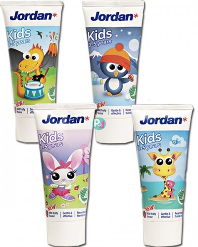 Jordan Kids Παιδική Οδοντόκρεμα 0-5 Ετών 50ml