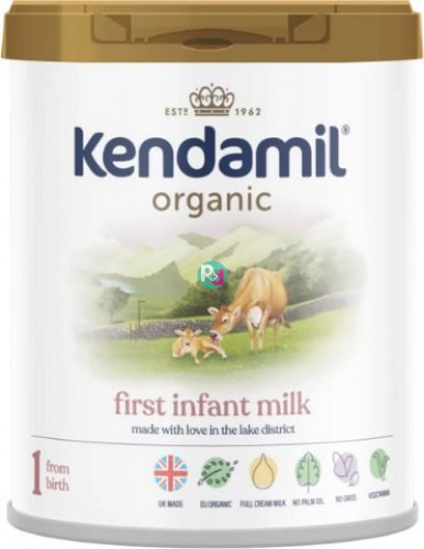 Kendamil 1 Organic Βιολογικό Γάλα για Βρέφη 0-6 μηνών 800 g