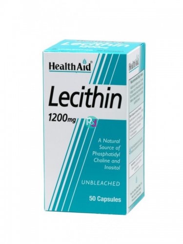 Health Aid Lecithin GMO 1200mg 50caps.
