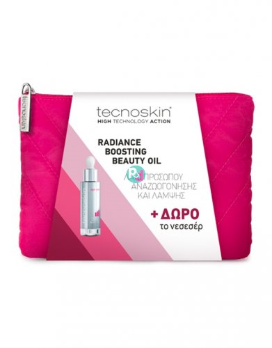 Tecnoskin Radiance Boosting Beauty Oil 30ml + Δώρο Νεσεσέρ 
