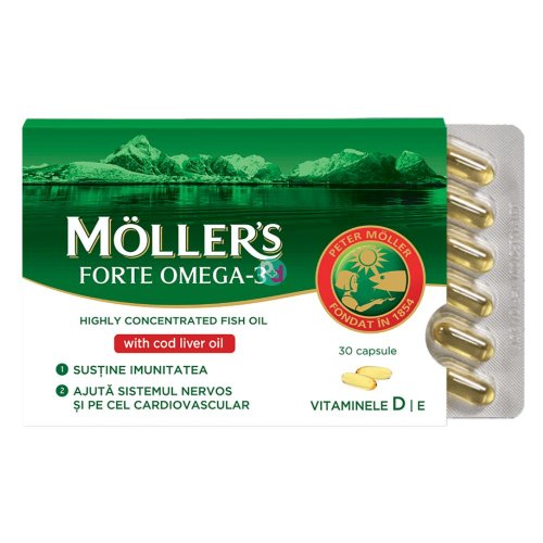 Moller's Forte Omega-3 30 Caps