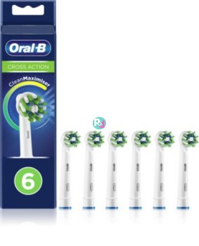 Oral-B Cross Action Spare Parts 6 pcs