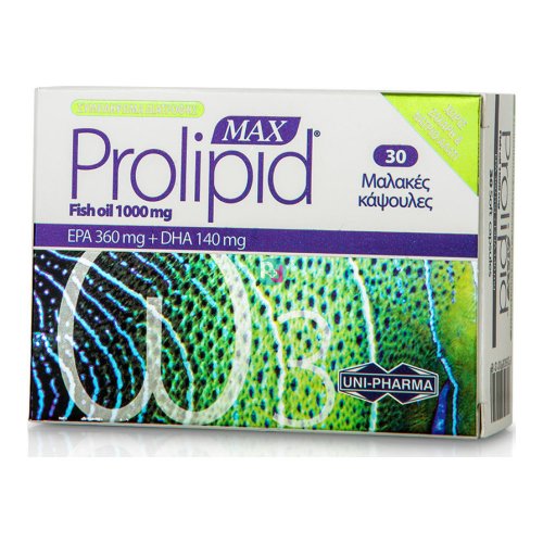 Uni-Pharma Prolipid Max Ιχθυέλαιο 30s