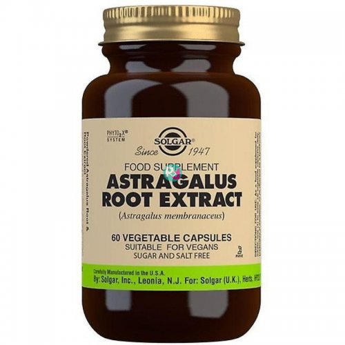 Solgar Astragalus Root Extract 60 Herbal Capsules