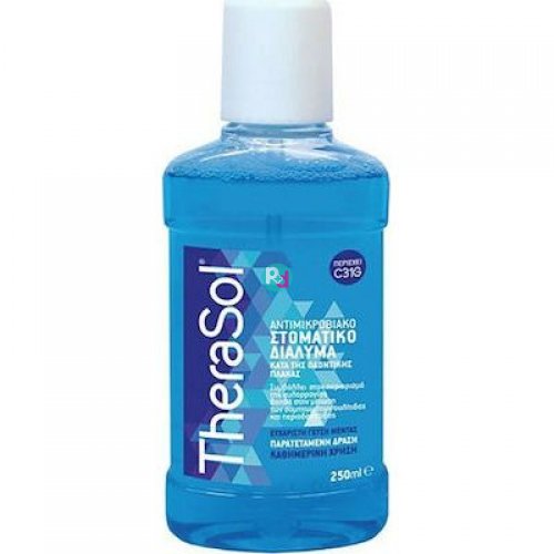 THerasol Powerful Antibacterial Mouthwash (Blue) 250ml