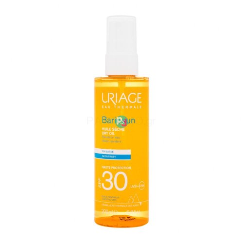 Uriage Bariesun Dry Oil SPF30, Dry Sunscreen Oil 200ml