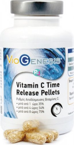 Viogenesis Vitamin C Time Release Pellets 120 caps 