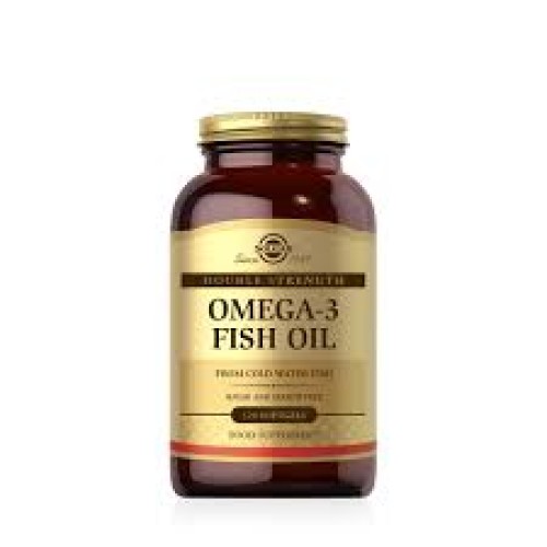 Solgar Double Strenght Omega-3 Fish Oil 120 Softgels