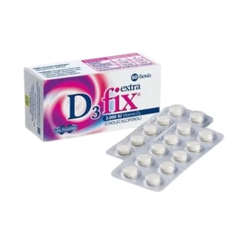 D3fix 2000IU Extra 60 Tabs