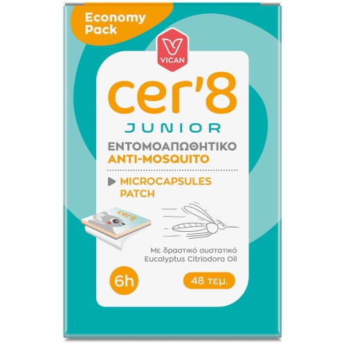 Vican Cer's 8 Junior Εντομοαπωθητικό 48τμχ
