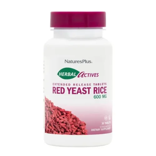 Natures Plus Red Yeast Rice 600mg 30Tabs