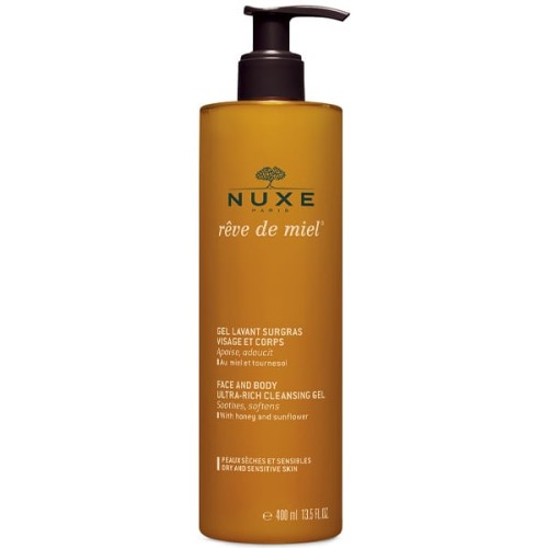 Nuxe Reve De Miel Face & Body Ultra-Rich Cleansing Gel 400ml