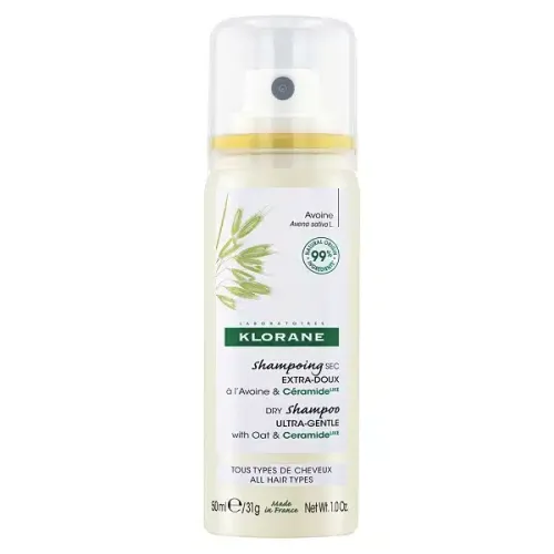 Klorane Dry Shampoo Ultra Gentle Oat & Ceramide Ξηρό Σαμπουάν με Βρώμη 50ml