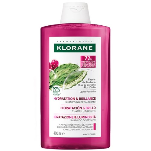 Klorane Hydration & Shine Shampoo Καταπραϋντικό Σαμπουάν Ενυδάτωσης & Λάμψης με Φραγκόσυκο 400ml