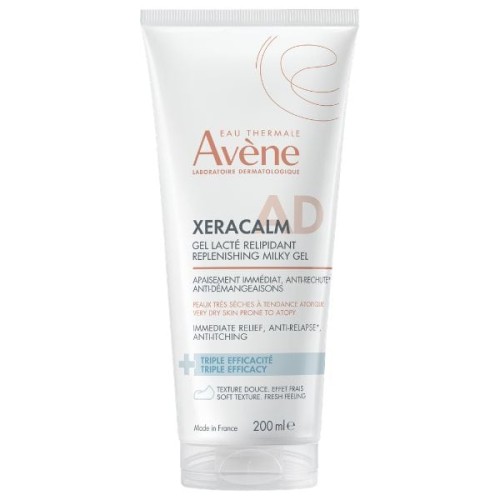 Avene Xeracalm AD Milky Gel Αναπλήρωσης Λιπιδίων 200ml