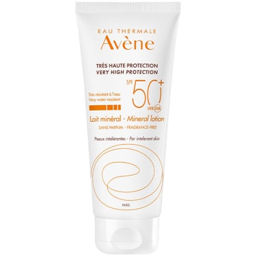 Avene Mineral Lotion SPF50+ Αντιηλιακό Γαλάκτωμα Προσώπου & Σώματος για το Μη Ανεκτικό Δέρμα 100ml