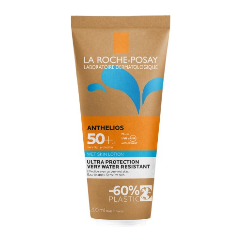 La Roche Posay Anthelios Gel Wet Skin SPF50+, Αντηλιακό Γαλάκτωμα Σώματος Για Το Βρεγμένο Δέρμα 200ml