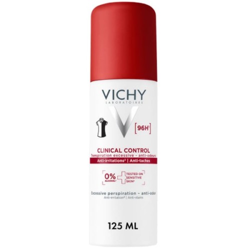 Vichy Clinical Control 96h Αποσμητικό Σπρέι για 96 Ώρες Προστασίας 125ml