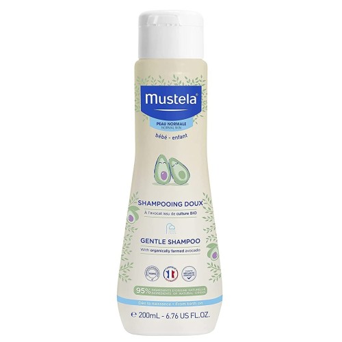 Mustela Gentle Shampoo Βρεφικό Σαμᴨουάν Χωρίς Δάκρυα 200ml