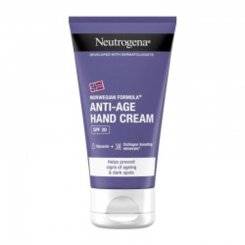 Neutrogena Anti-Age Hand Cream SPF20 Αντιγηραντική Κρέμα Χεριών 75ml