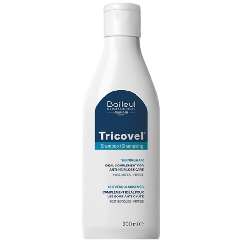 Bailleul Dermatologie Tricovel Thinning Hair Anti-Hair Loss Care Shampoo Σαμπουάν Κατά της Τριχόπτωσης για Λεπτά Μαλλιά 200ml