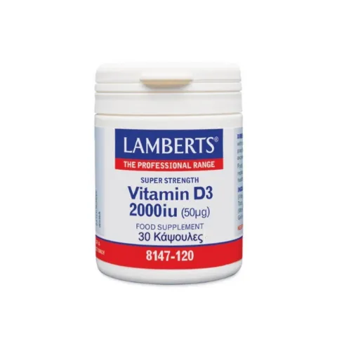 Lamberts Vitamin D3 2000iu (50mg) 30caps